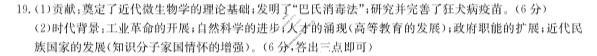 2022-2023学年河北省高二年级下学期3月金太阳联考(23-337B)历史B1试题