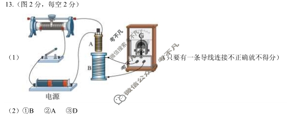 山东省2022-2023学年高二年级5月联合质量测评物理答案