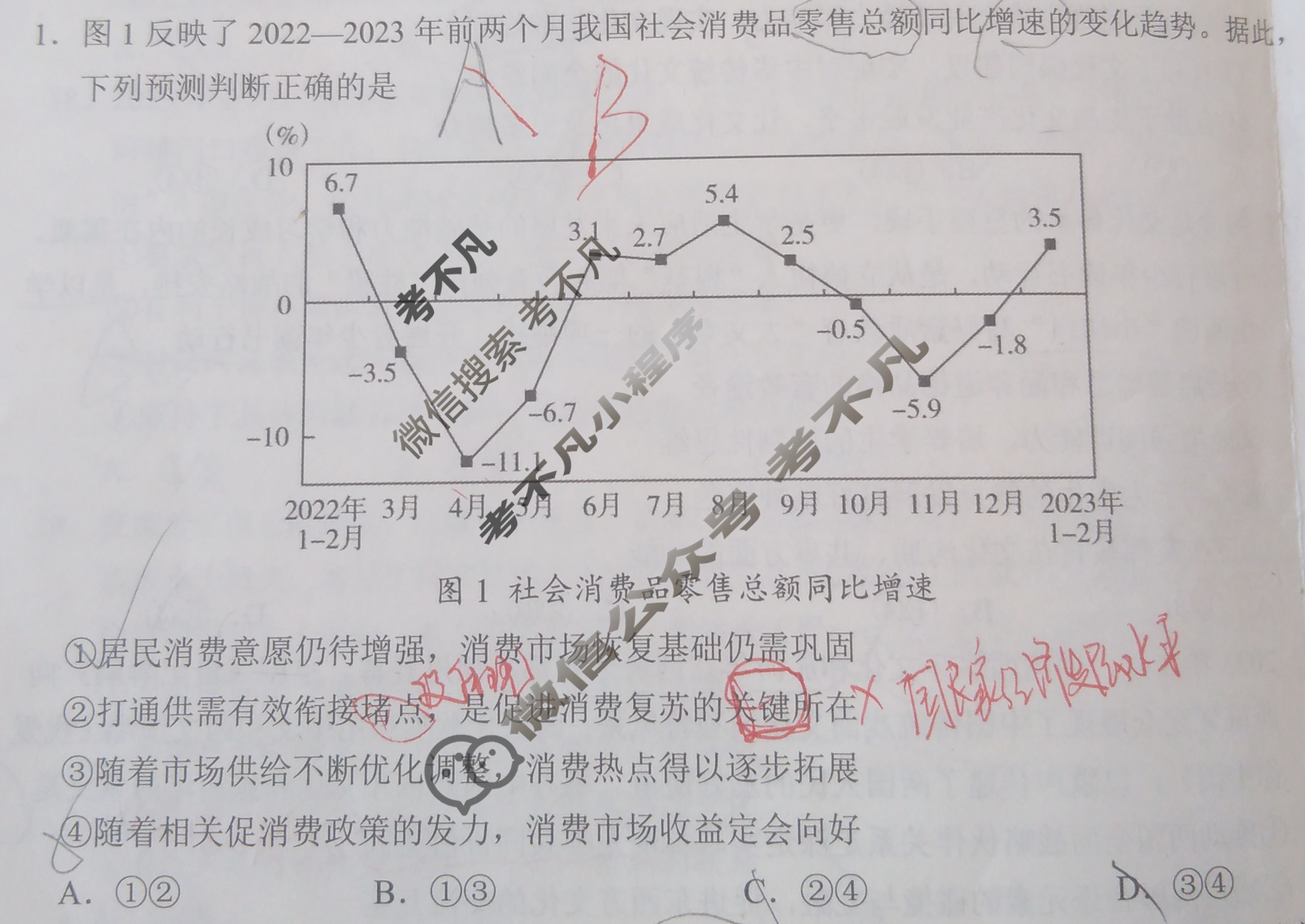 高二2024届准高三6月摸底考(全国乙卷)政治试题