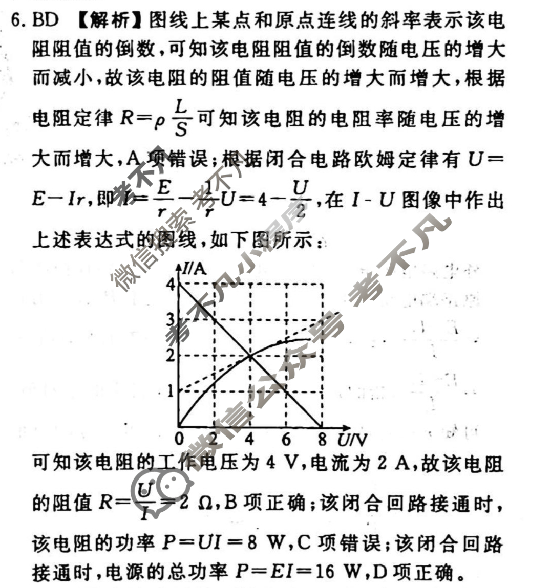 2023-2024衡水金卷先享题 高三一轮复习40分钟周测卷[湖南专版]物理(十四)14答案