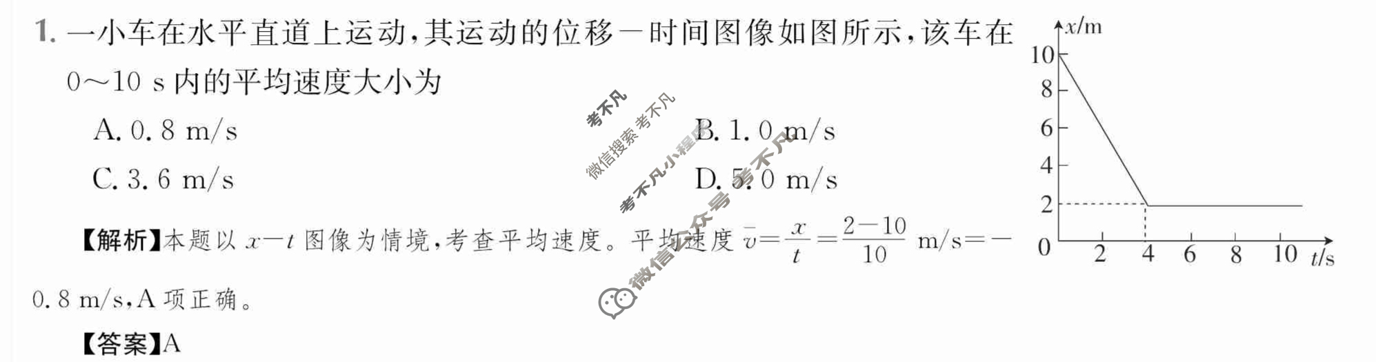 2024年高三第一轮复习周测卷[24·G3ZCJ(新高考)·物理-LKB-必考-FJ]物理(二)2答案