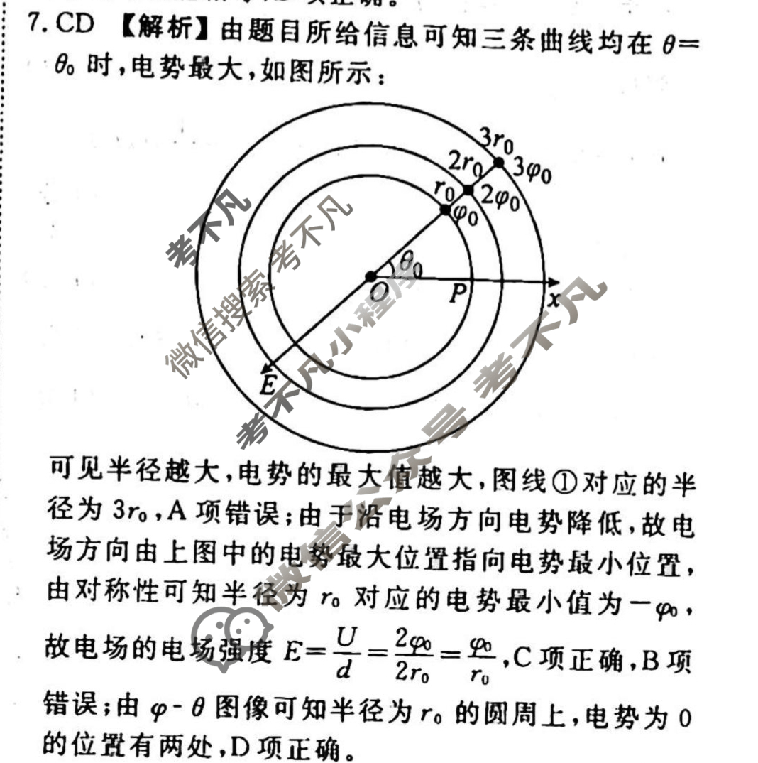 2023-2024衡水金卷先享题 高三一轮复习40分钟周测卷[辽宁专版]物理(十三)13答案