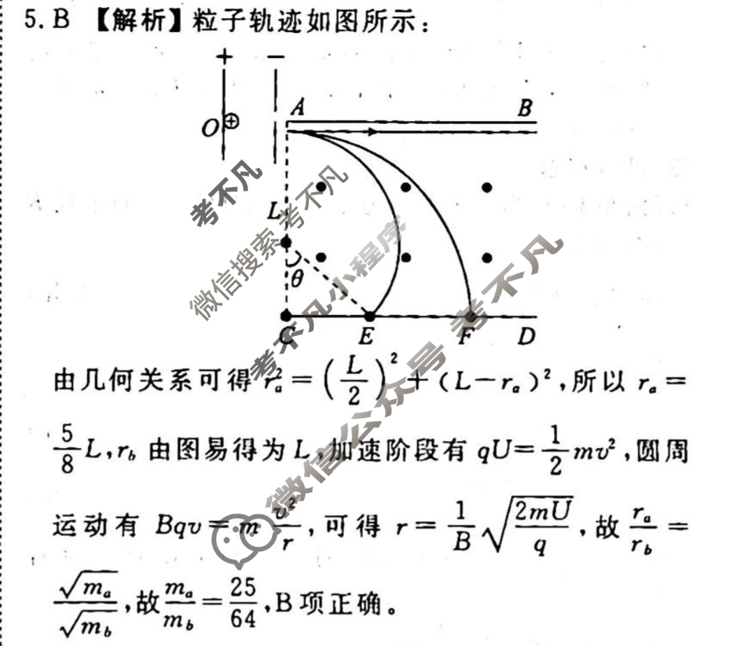 2023-2024衡水金卷先享题 高三一轮复习40分钟周测卷[山东专版]物理(二十三)23答案