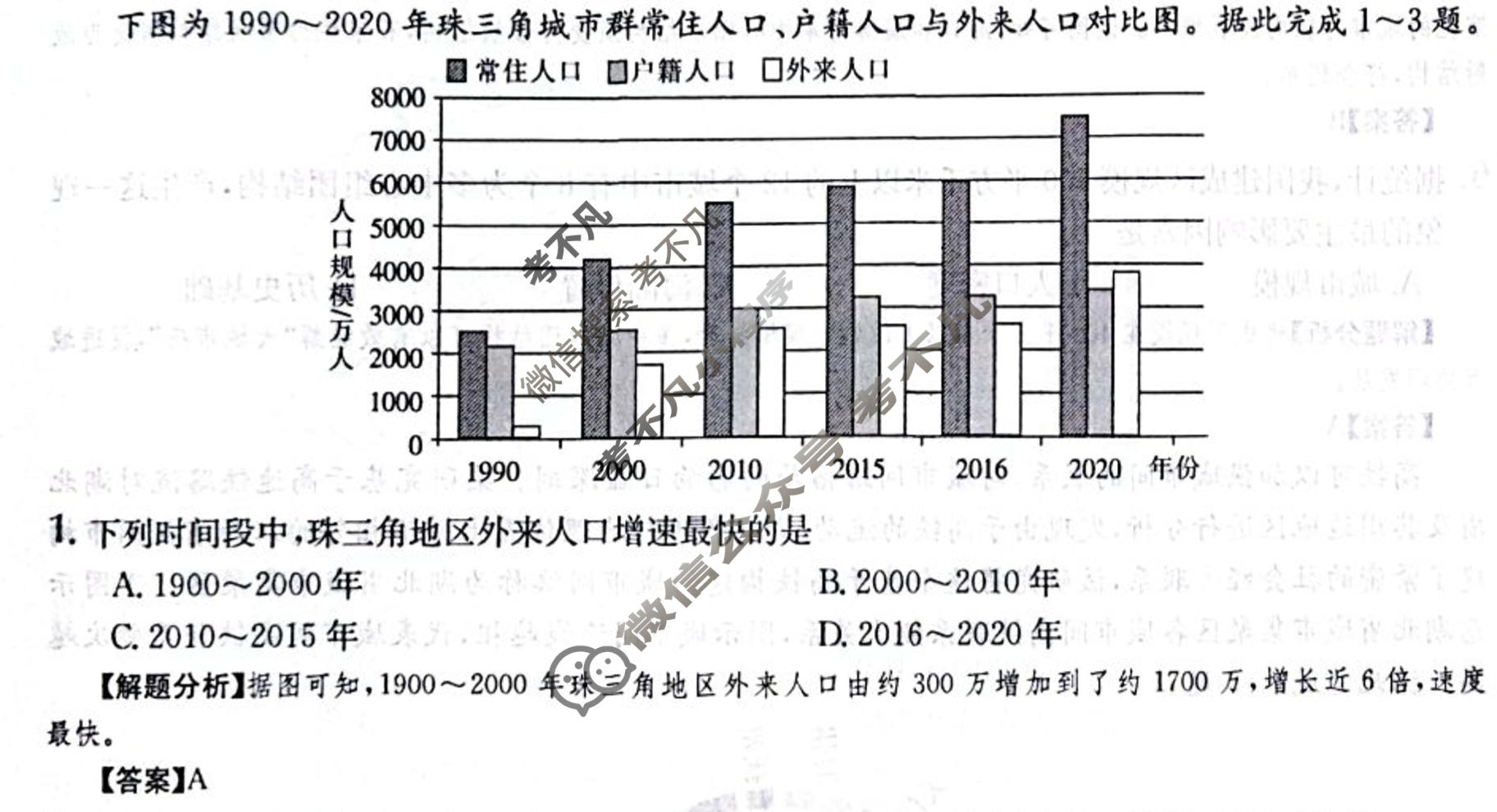 2024年全国100所名校高三单元测试示范卷[24·G3DY(新高考)·地理-R-必考-QGB]地理(九)9答案
