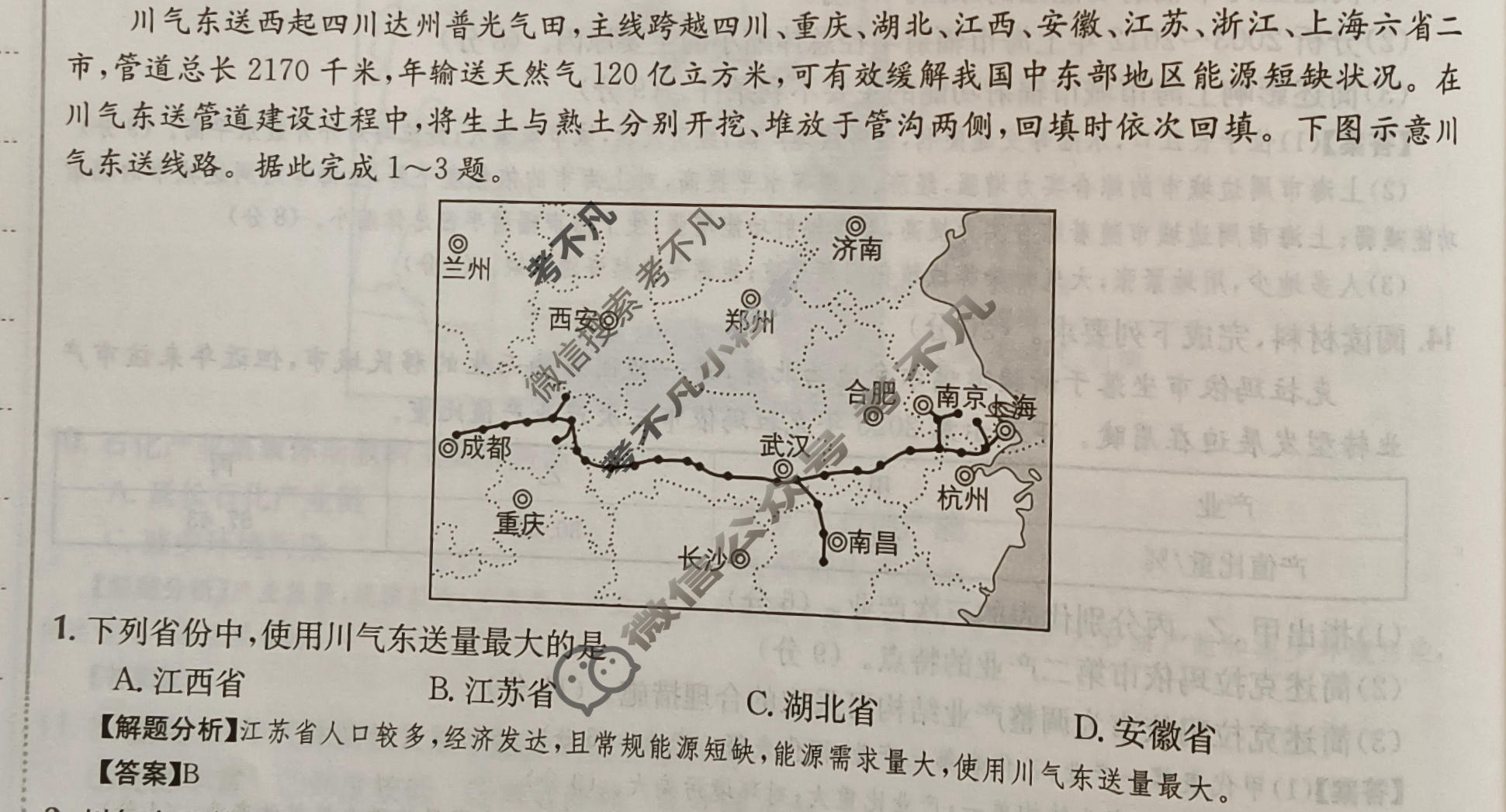 2024年高三第一轮复习周测卷[24·G3ZCJ(新高考)·地理-R-必考-G DONG]地理(二十二)22答案