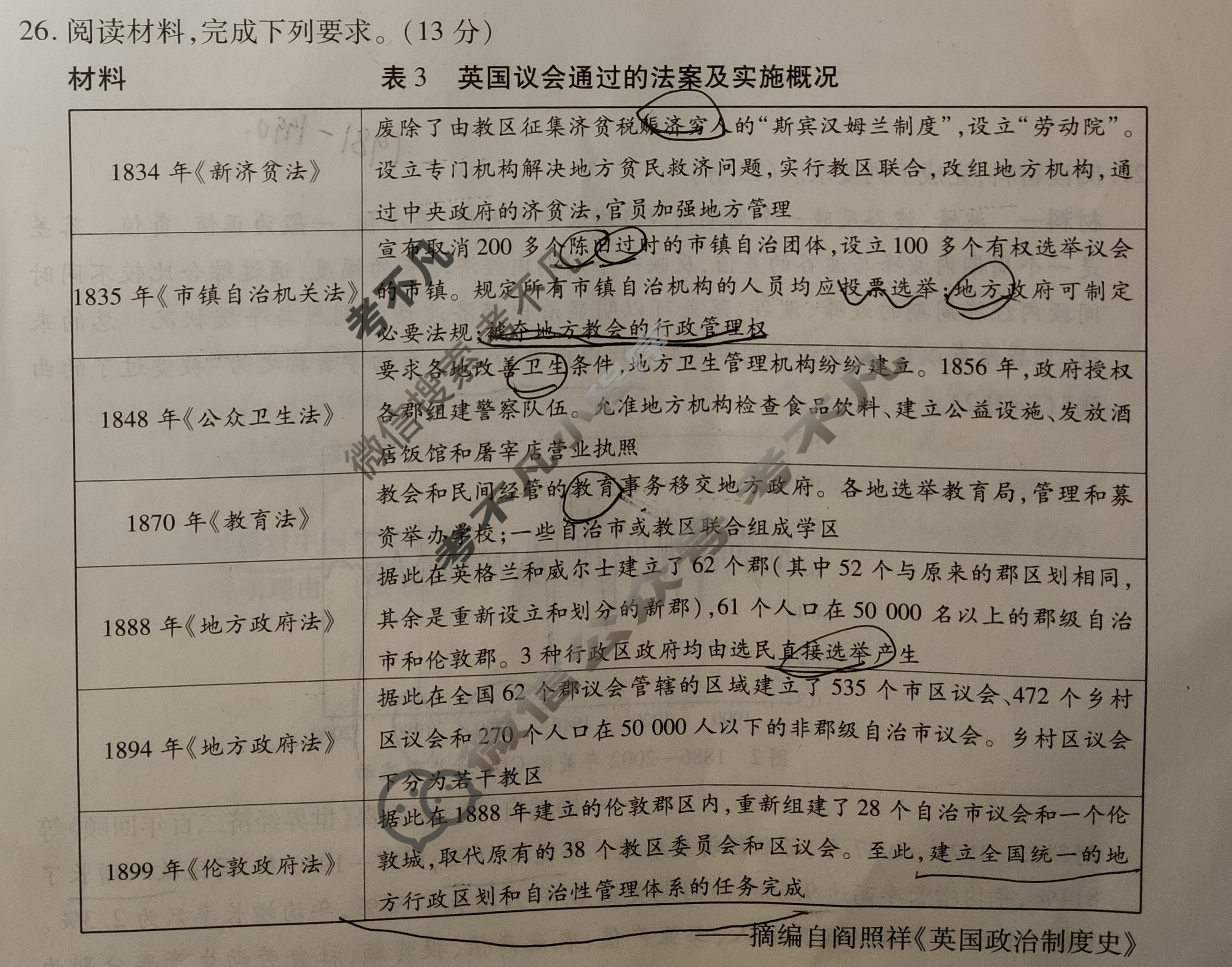 [天一大联考]2023-2024学年高中毕业班阶段性测试(三)3历史(老教材版)试题