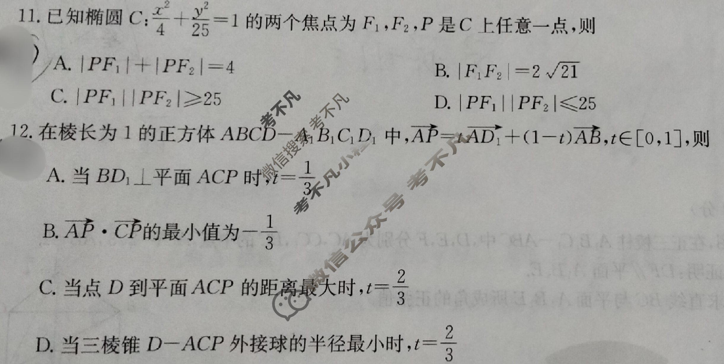 福建省2023-2024学年高二金太阳第一学期期中(24-134B)数学B2试题