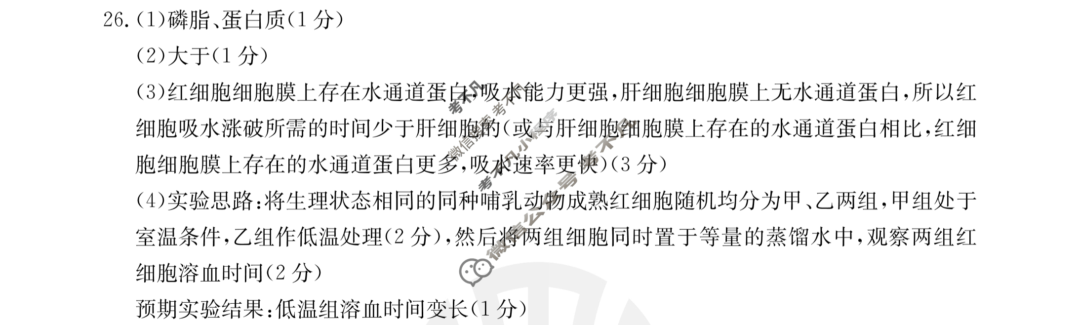 山西省2024届高三金太阳11月联考(24-143C)生物答案