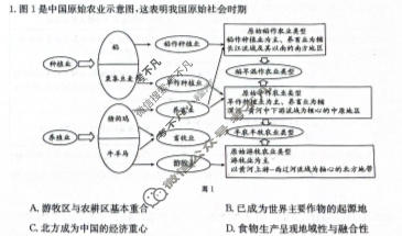 2023~2024学年高二(上)质检联盟金太阳第三次月考(24-175B)历史试题