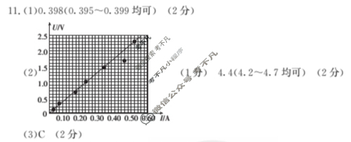 广东省2023-2024学年高二金太阳12月联考(24-206B)物理答案