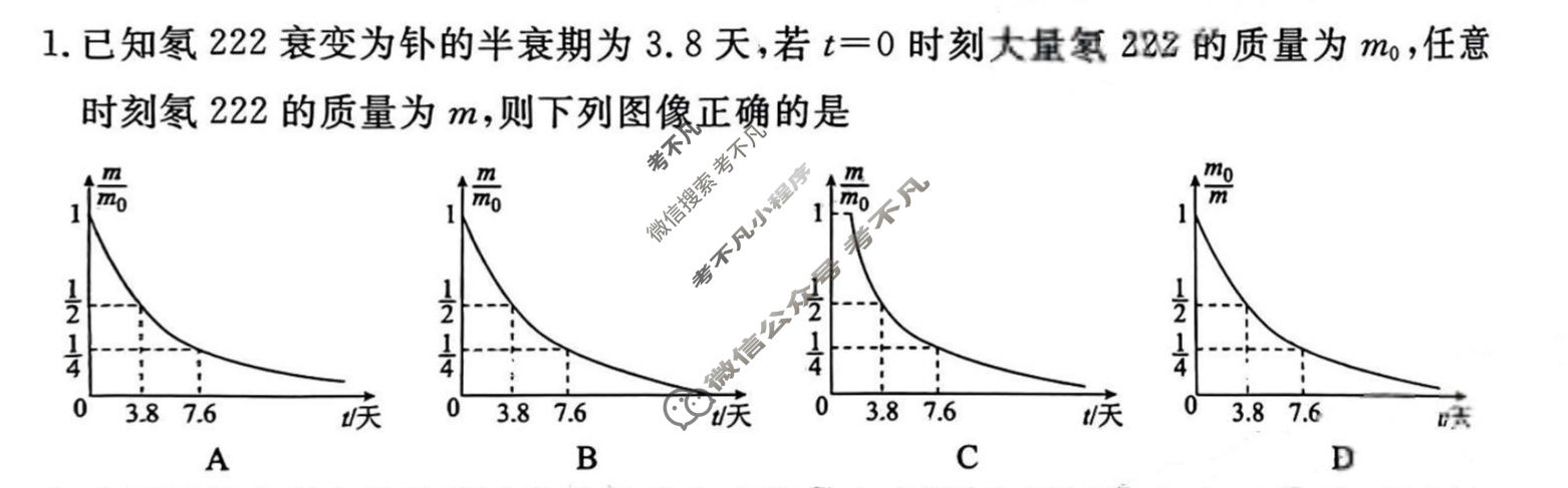 2024年衡水金卷先享题 高三一轮复习夯基卷[黑龙江专版]物理(二)2试题