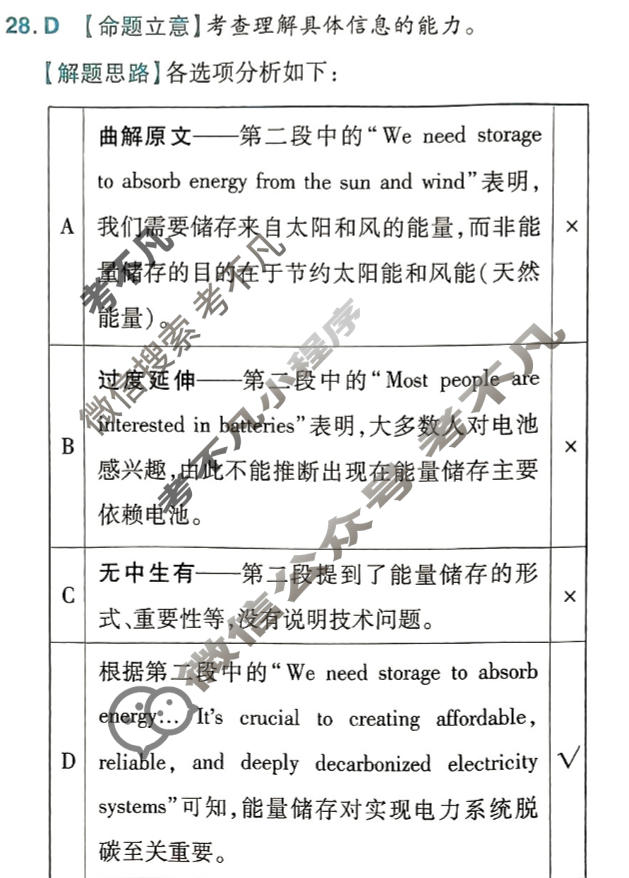 [金考卷·百校联盟(新高考卷)]2024年普通高等学校招生全国统一考试 预测卷(四)4英语答案