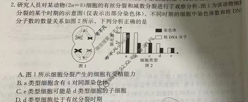 陕西省2024届高三金太阳1月联考(□)理科综合试题