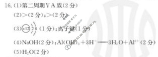 金太阳2023年秋季期高一年级期末教学质量监测(24-292A)化学A1答案