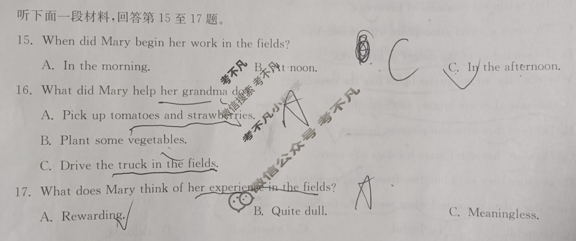 [华大新高考联盟]2024届高三3月教学质量测评英语(全国卷)试题