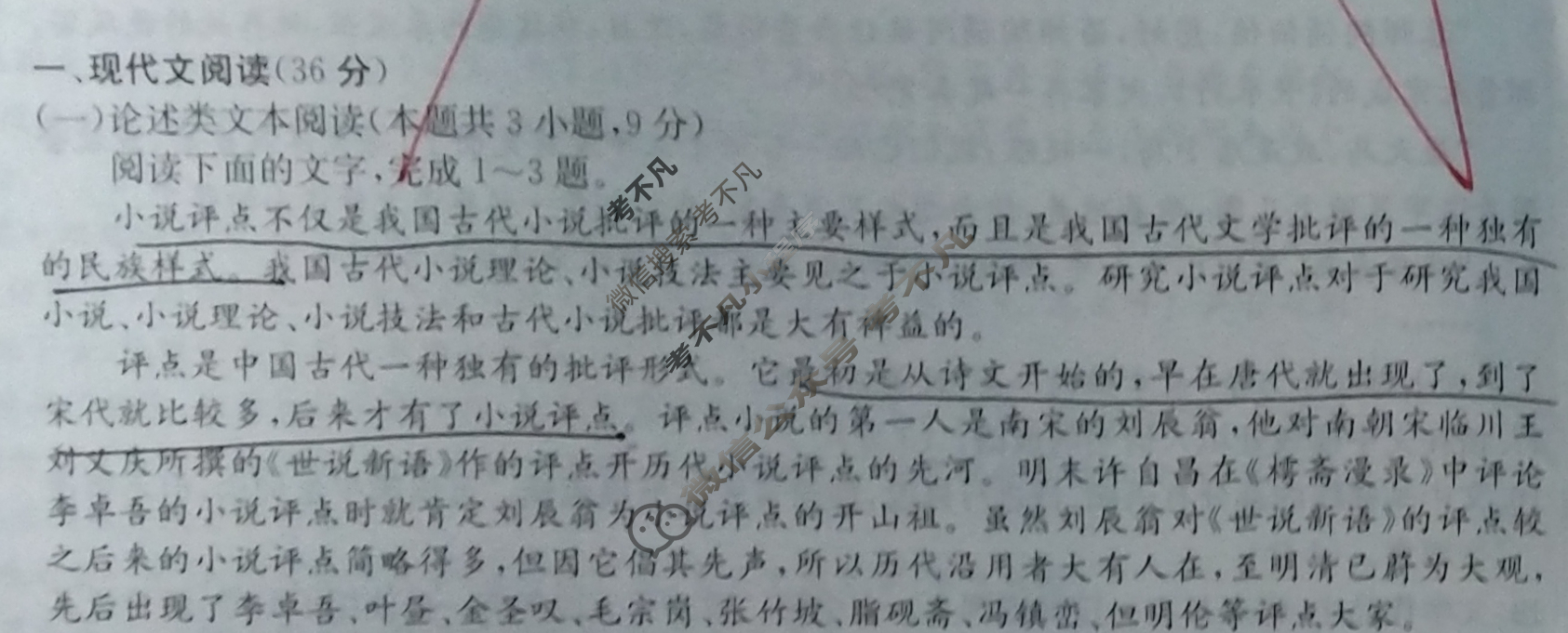 高三2024年全国高考·模拟调研卷(四)4语文L试题