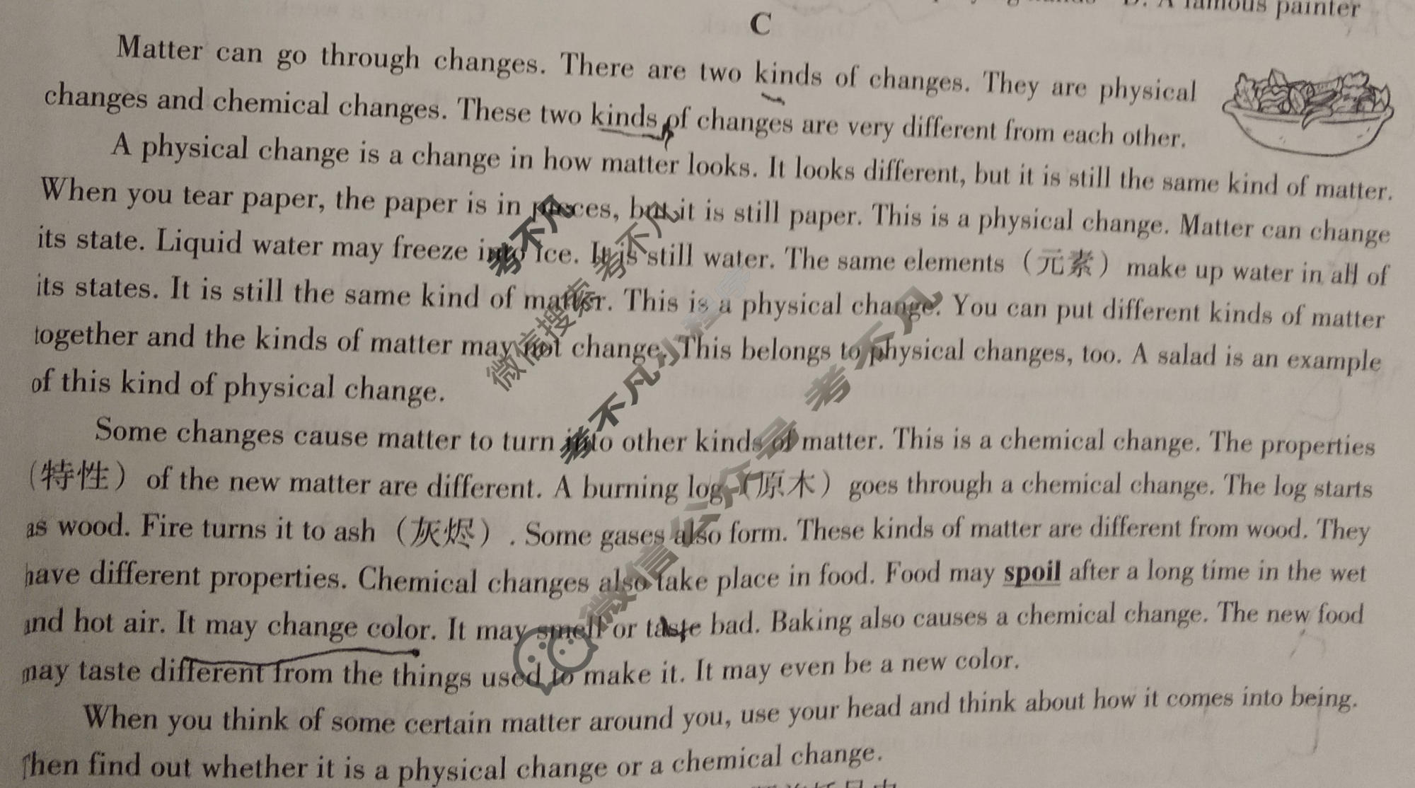 [文博志鸿]2024年河南省普通高中招生考试模拟试卷(解密二)英语试题