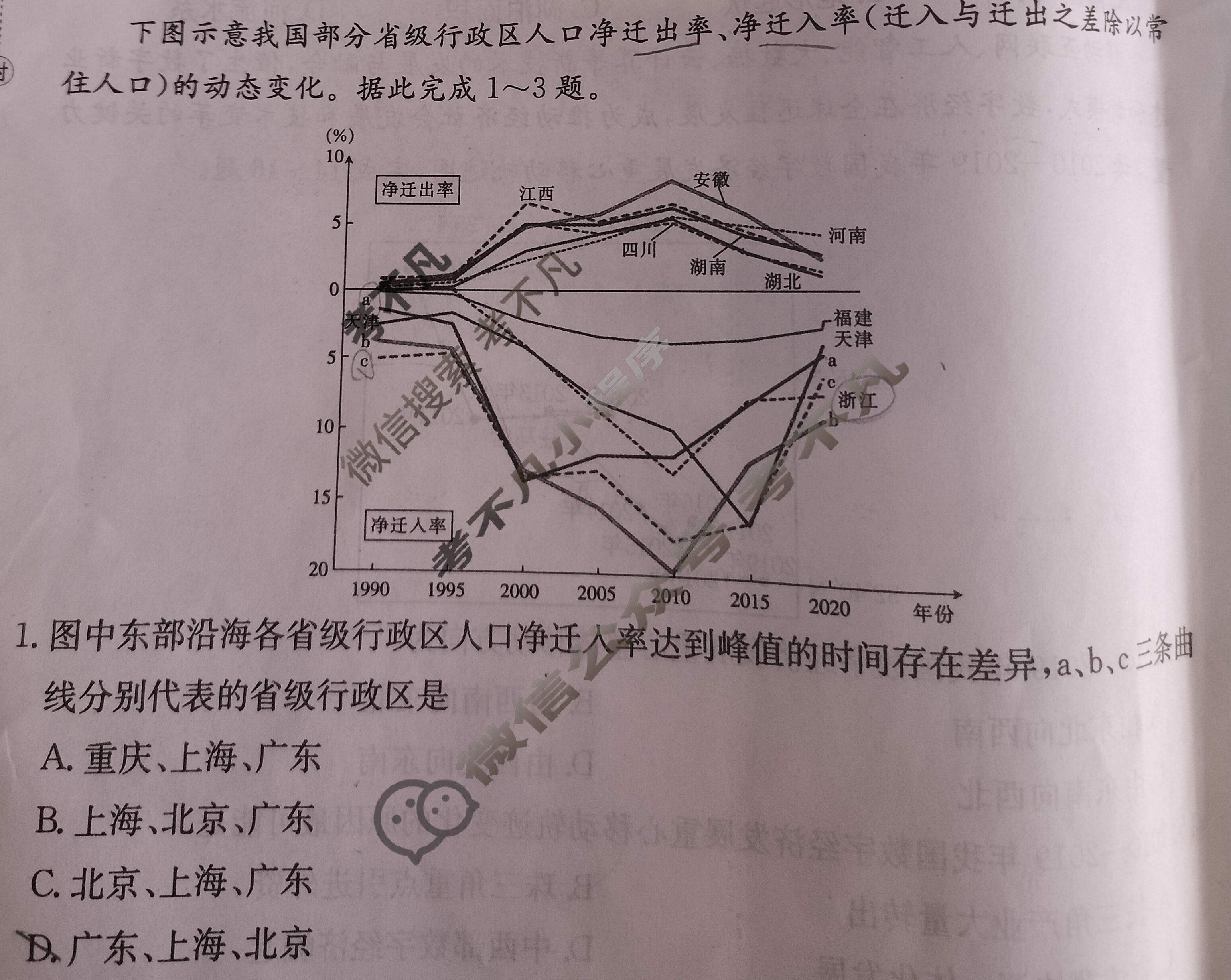 辽宁省2024年普通高中学业水平选择性考试·地理(四)4[24·(新高考)ZX·MNJ·地理·LN]试题