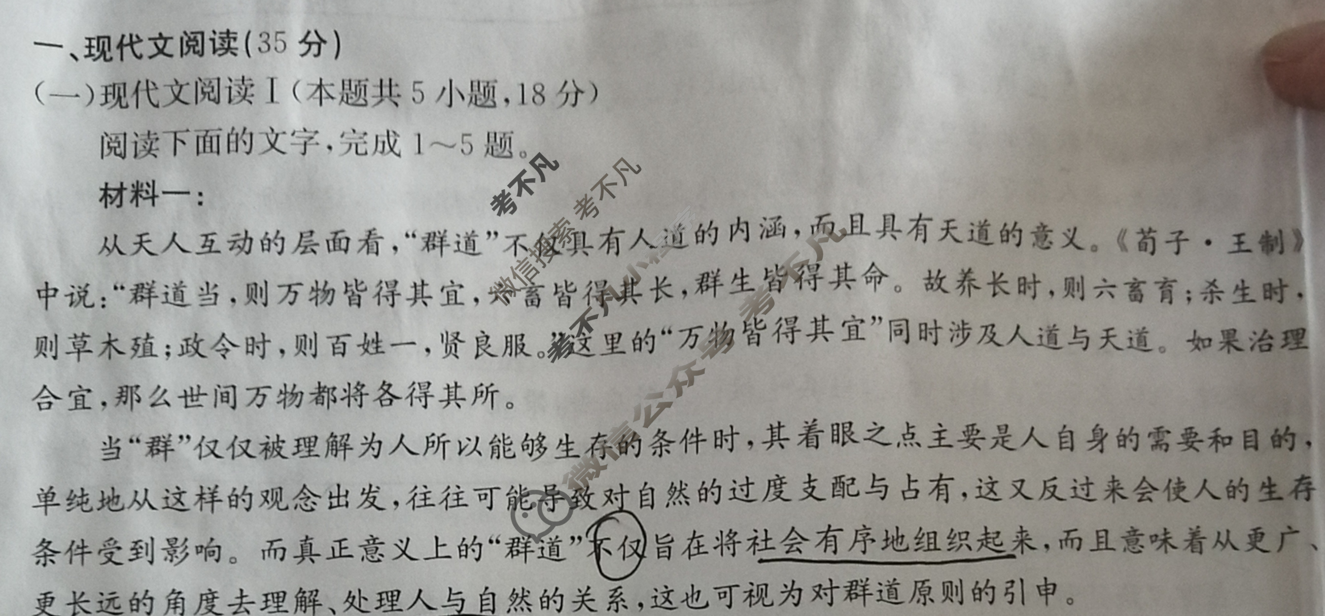 山东省金太阳2024届高三4月联考(24-411C)语文试题