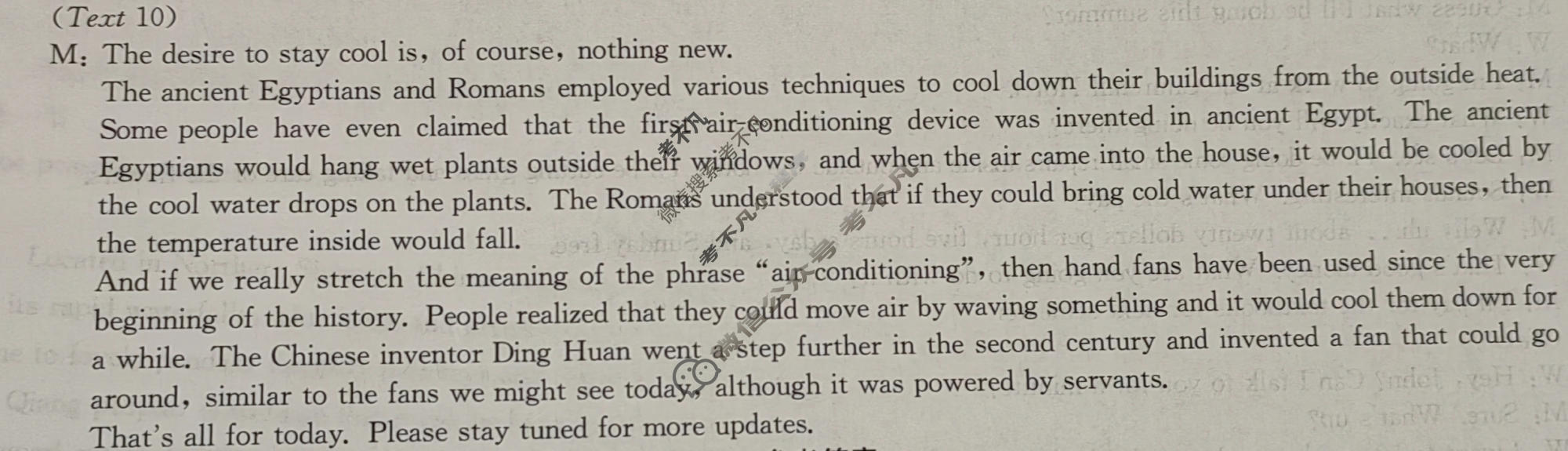 [九师联盟]2023~2024学年高三核心模拟卷(下)(三)3英语(XKB)答案