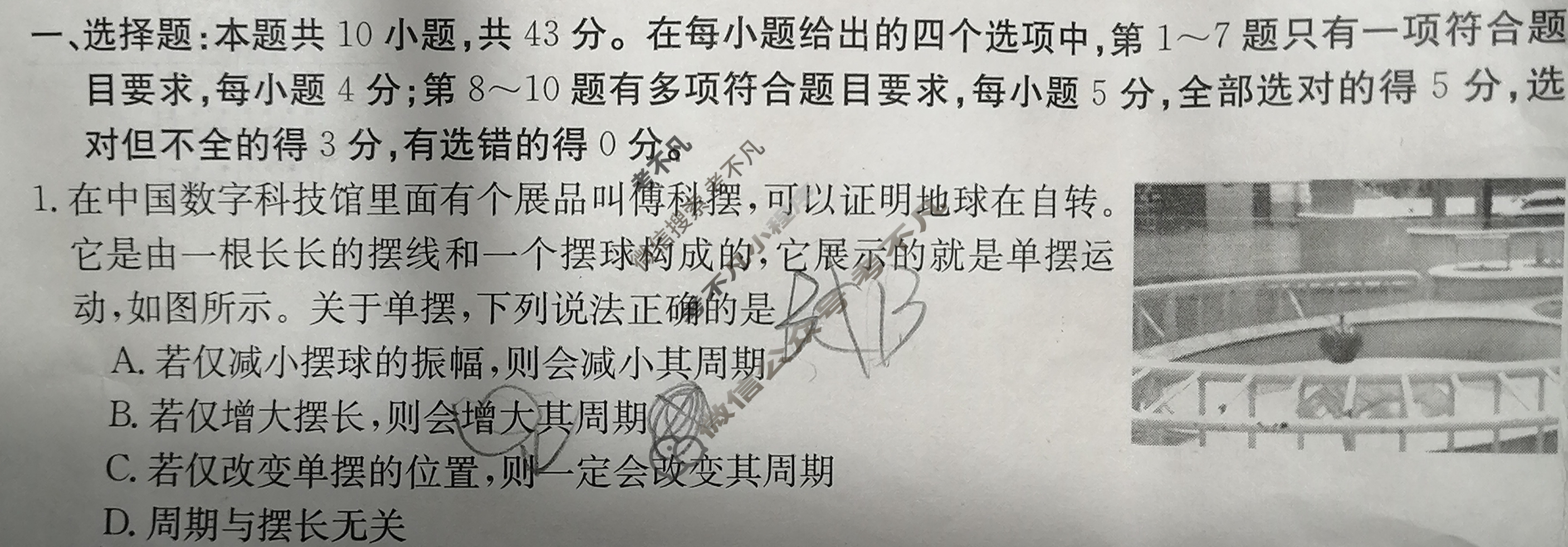 甘肃省2023-2024学年高三金太阳5月联考(骑士盾)物理GS试题