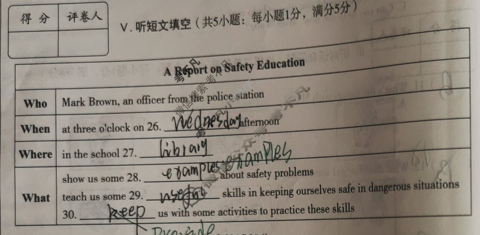 [高才博学]2024年河北省初中毕业生升学文化课模拟测评(二)2英语试题