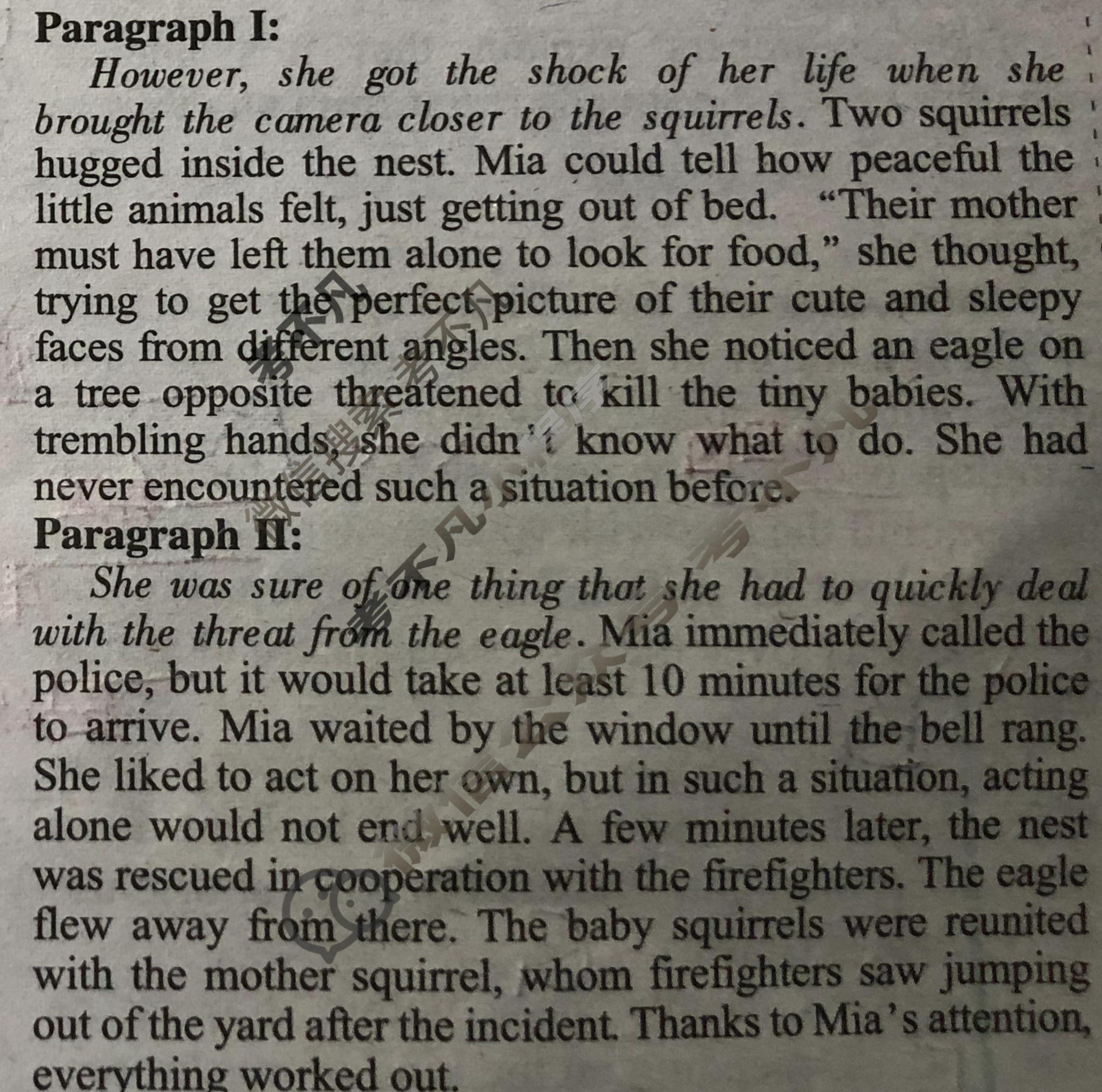 [英语学习辅导报]2023-2024学年高考 全国卷-新题型Ⅰ版第37期答案