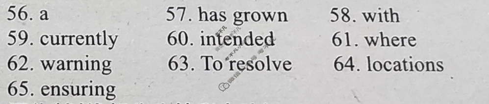 [英语周报]2024-2025学年高考阅读综合·测试提升版第6期答案