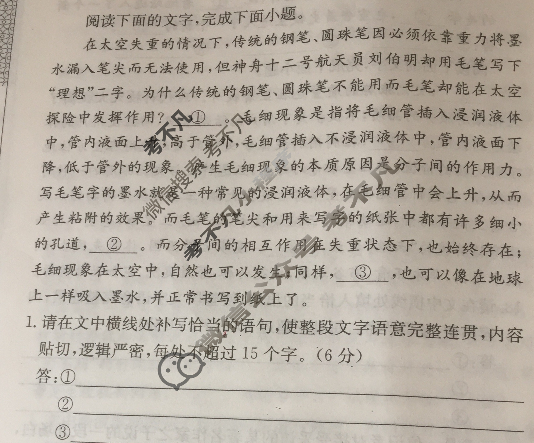 2025届高三单元卷·全国名校高三单元检测示范卷(五)5语文试题