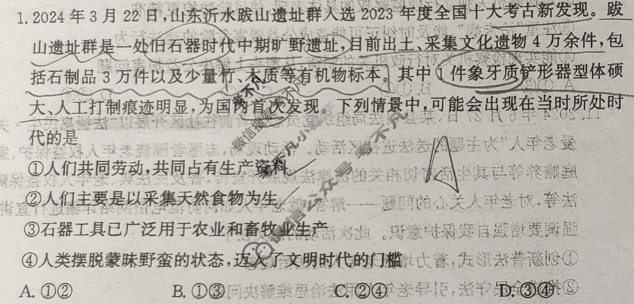 [天舟益考衡中同卷]2024-2025学年度高三年级上学期自我提升三·思想政治B试题