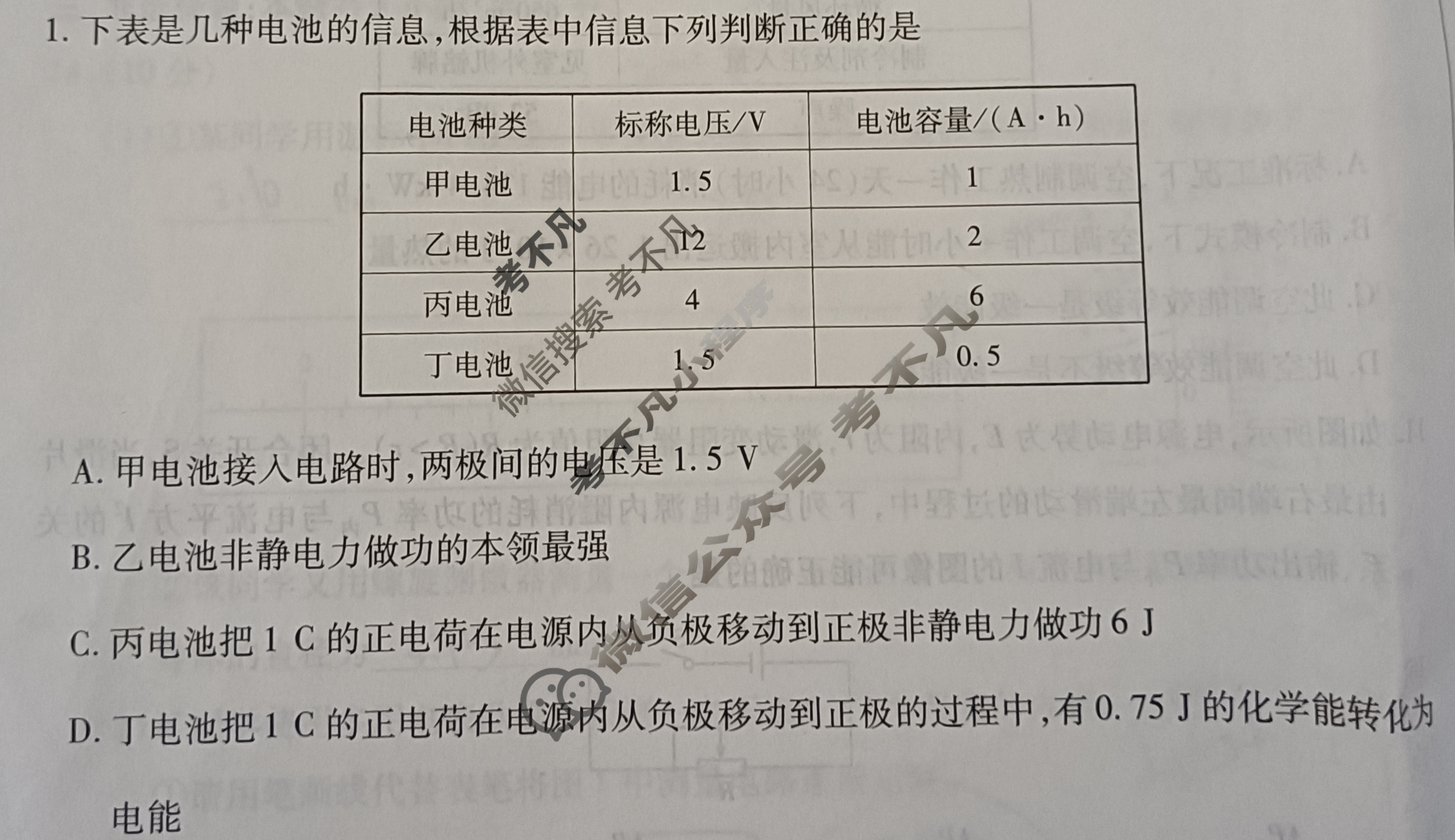 [天一大联考]海南省2024-2025学年高二年级学业水平诊断(一)1物理试题