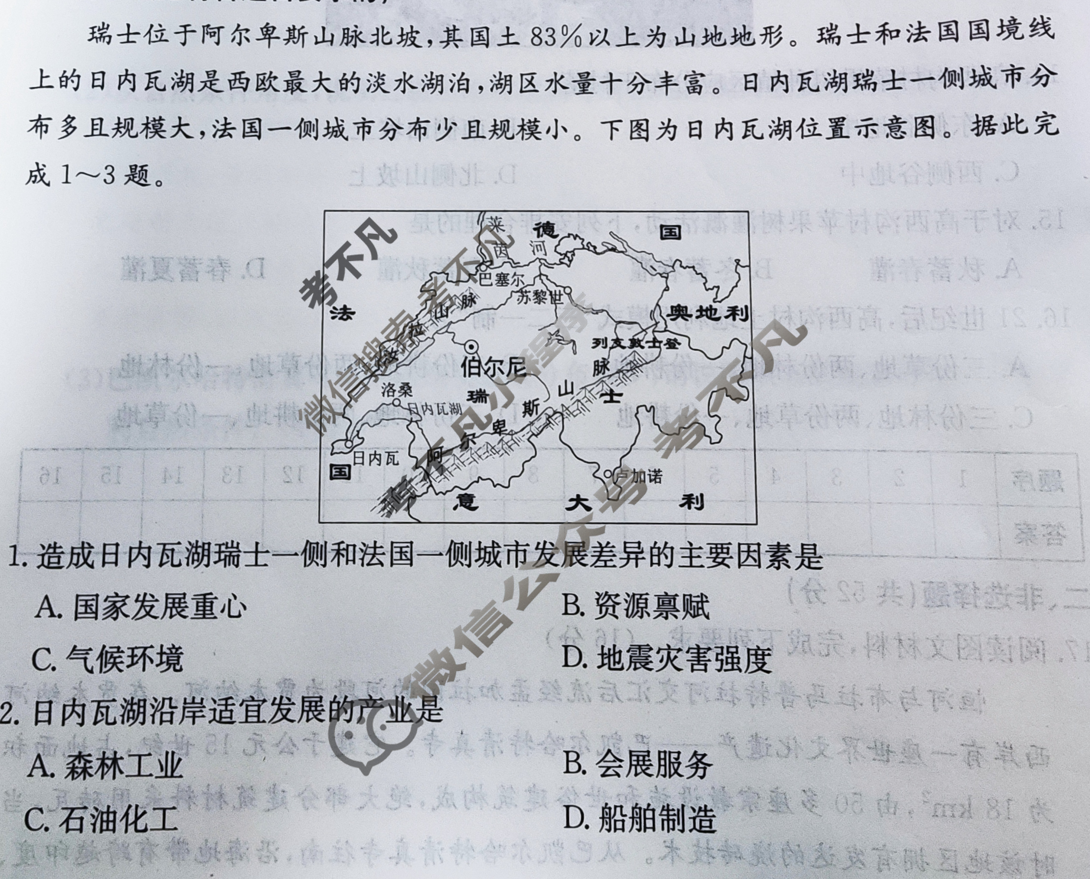西安高中地理知识点
  第2张