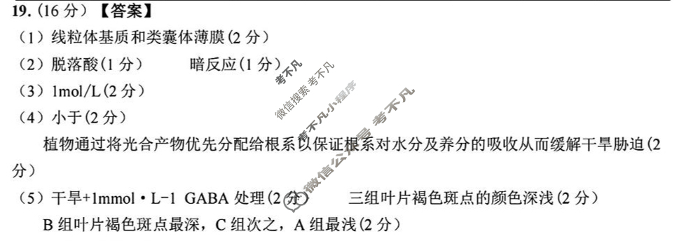 2025年湖北省“新八校”协作体高三2月联考生物答案