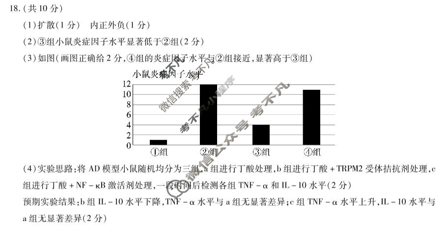 [天一大联考]2024-2025学年高中毕业班阶段性测试(七)7生物答案