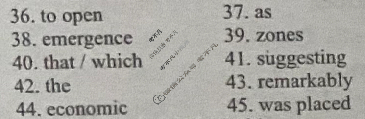 [英语周报]2024-2025学年高二新课程版第35期答案