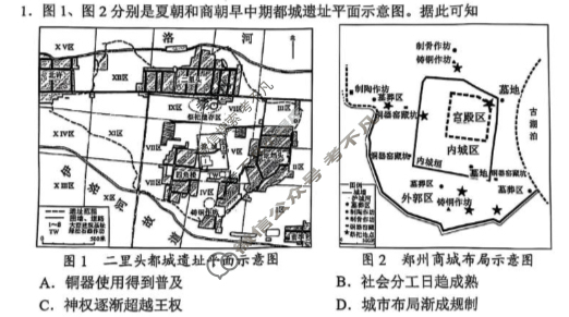 2025年四川省新高考2022级高三适应性考试(5月)历史试题
