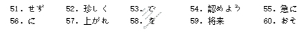 [衡水金卷]湖北省十堰市2025届高三年级五月适应性考试日语答案