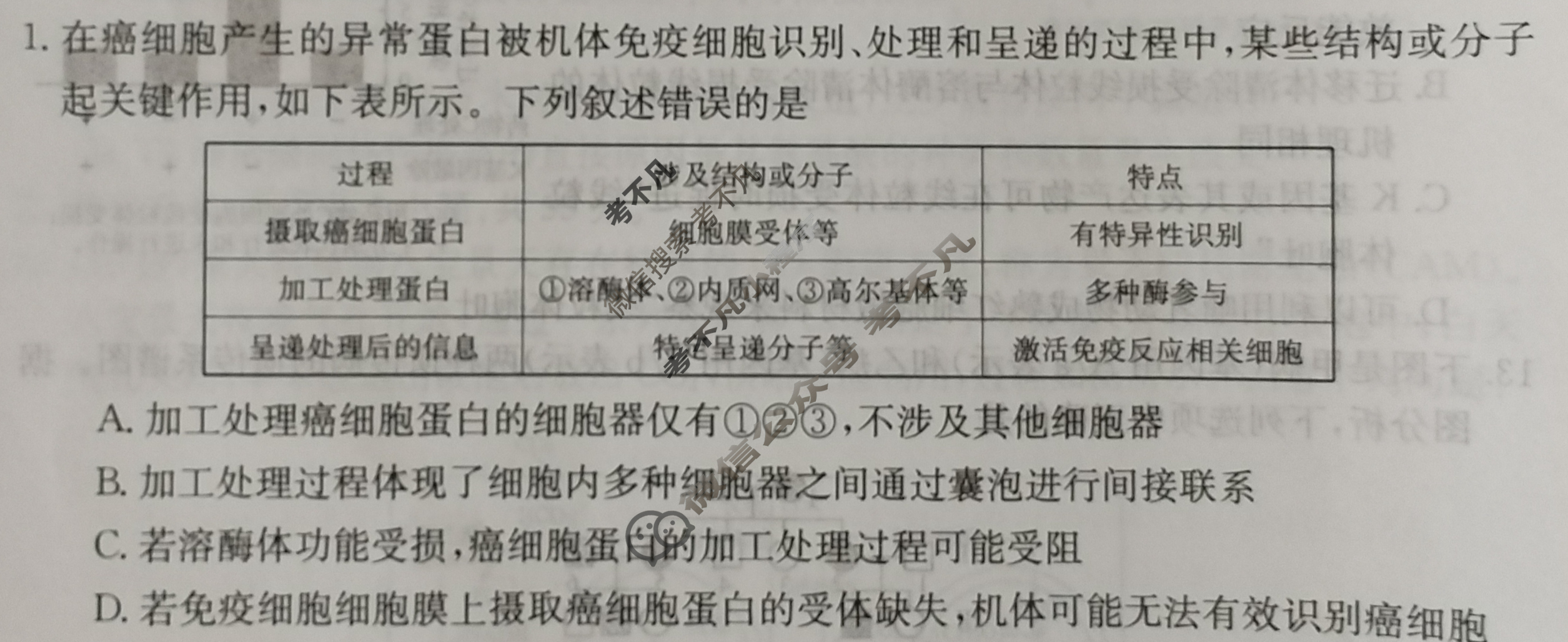 高三2025年普通高校招生考试冲刺压轴卷(二)2生物N试题