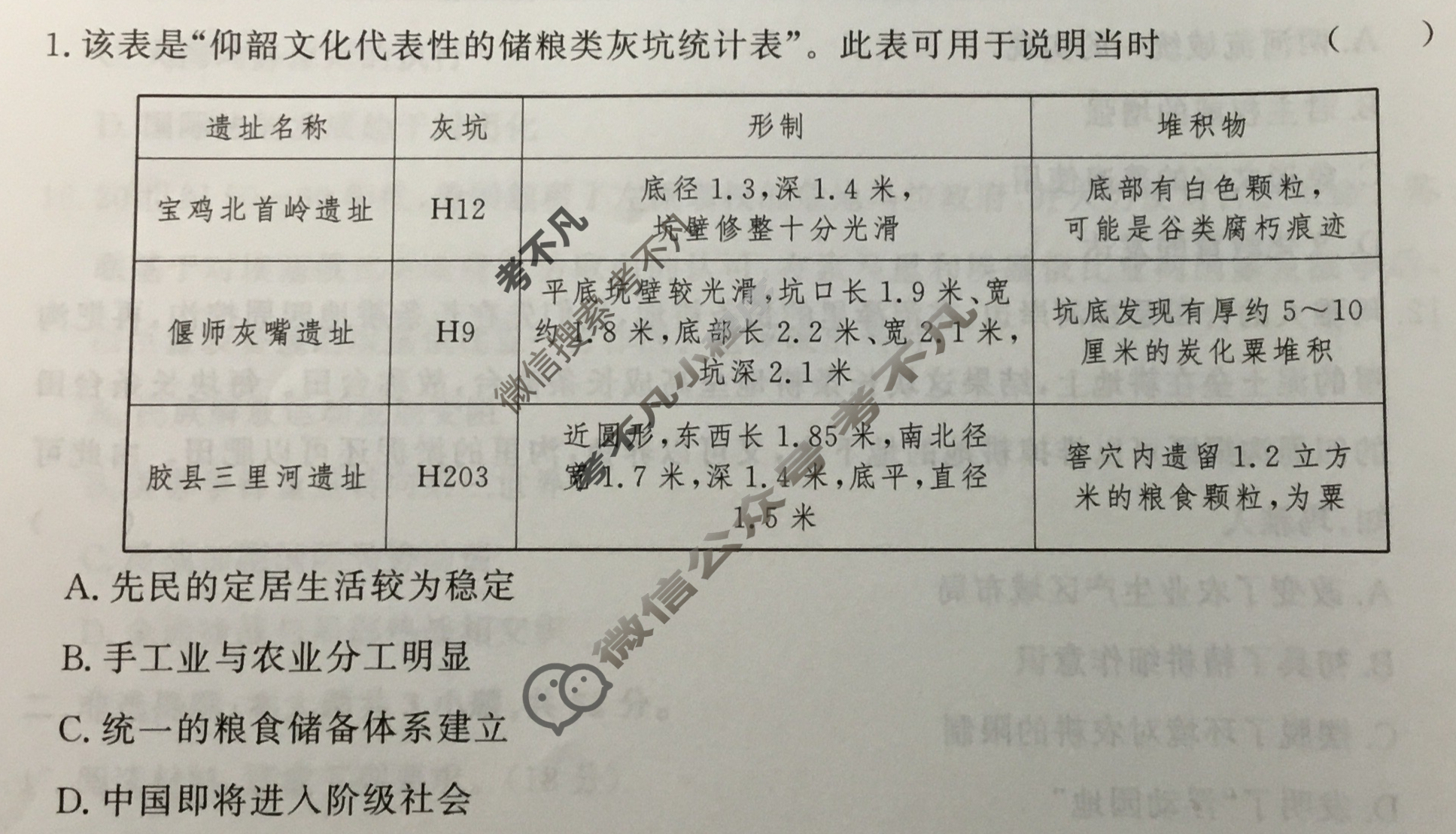 [真题密卷]2024-2025学年度备考信息导航演练(四)4历史2试题