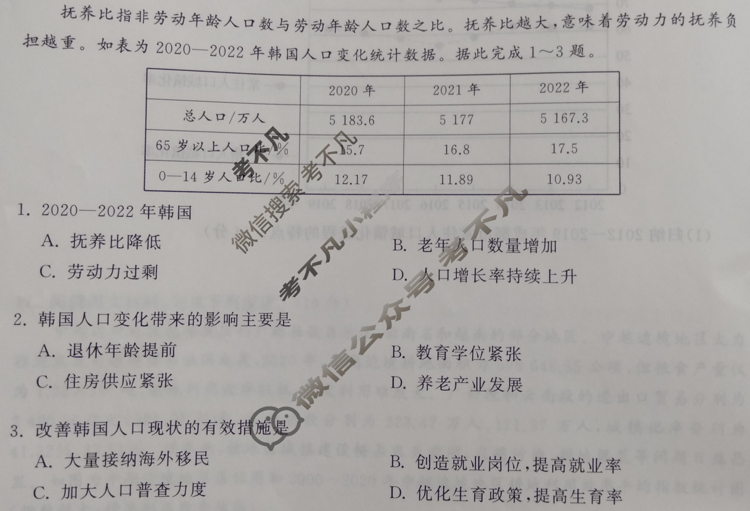 [天舟益考衡中同卷]2025年普通高中学业水平选择性考试模拟信息卷(六)6·地理(E专版)试题