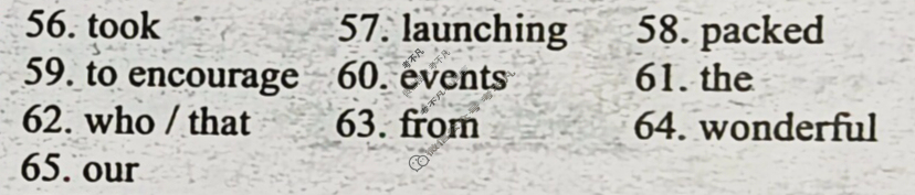 [英语周报]2024-2025学年高一阅读综合·测试提升版第17期答案