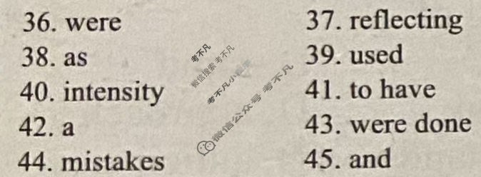 [英语周报]2024-2025学年高二新课程(GDY)版第42期答案