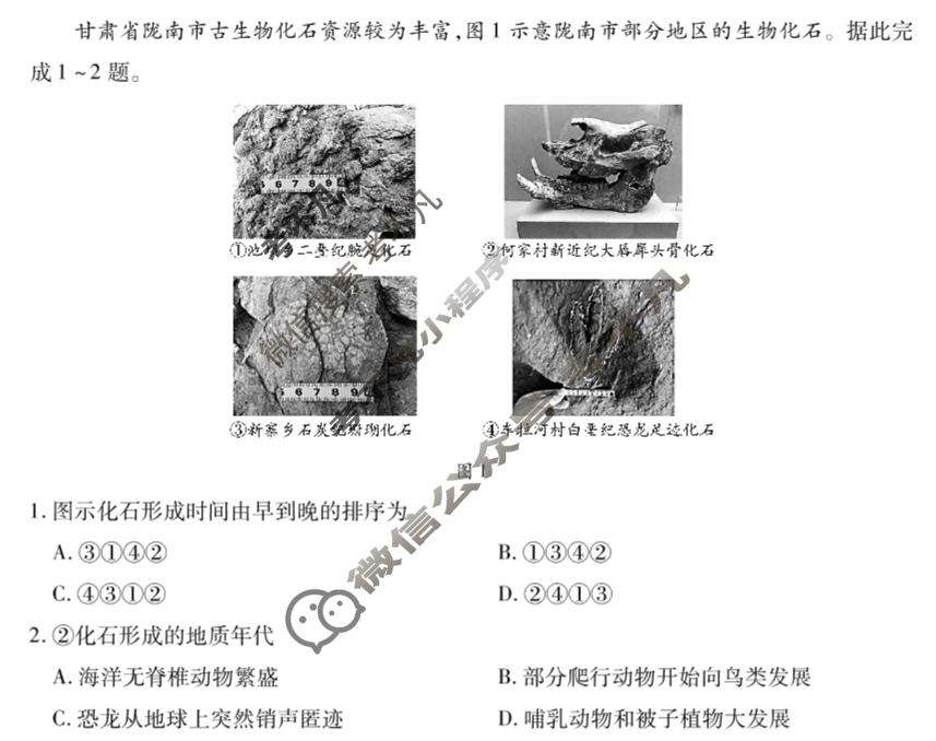 [天一大联考]2024-2025学年(下)高一年级摸底考试地理试题
