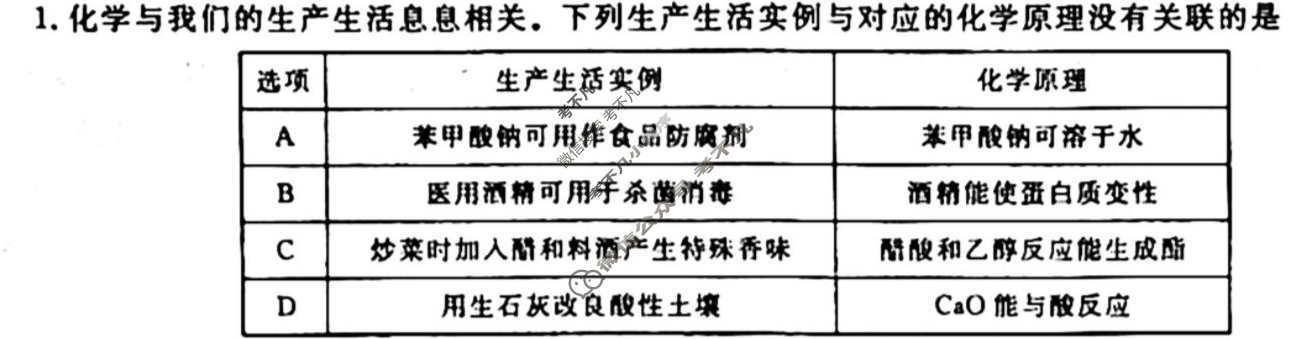 [衡水金卷先享题]2025-2026高三一轮复习单元检测卷/化学U(十七)17试题