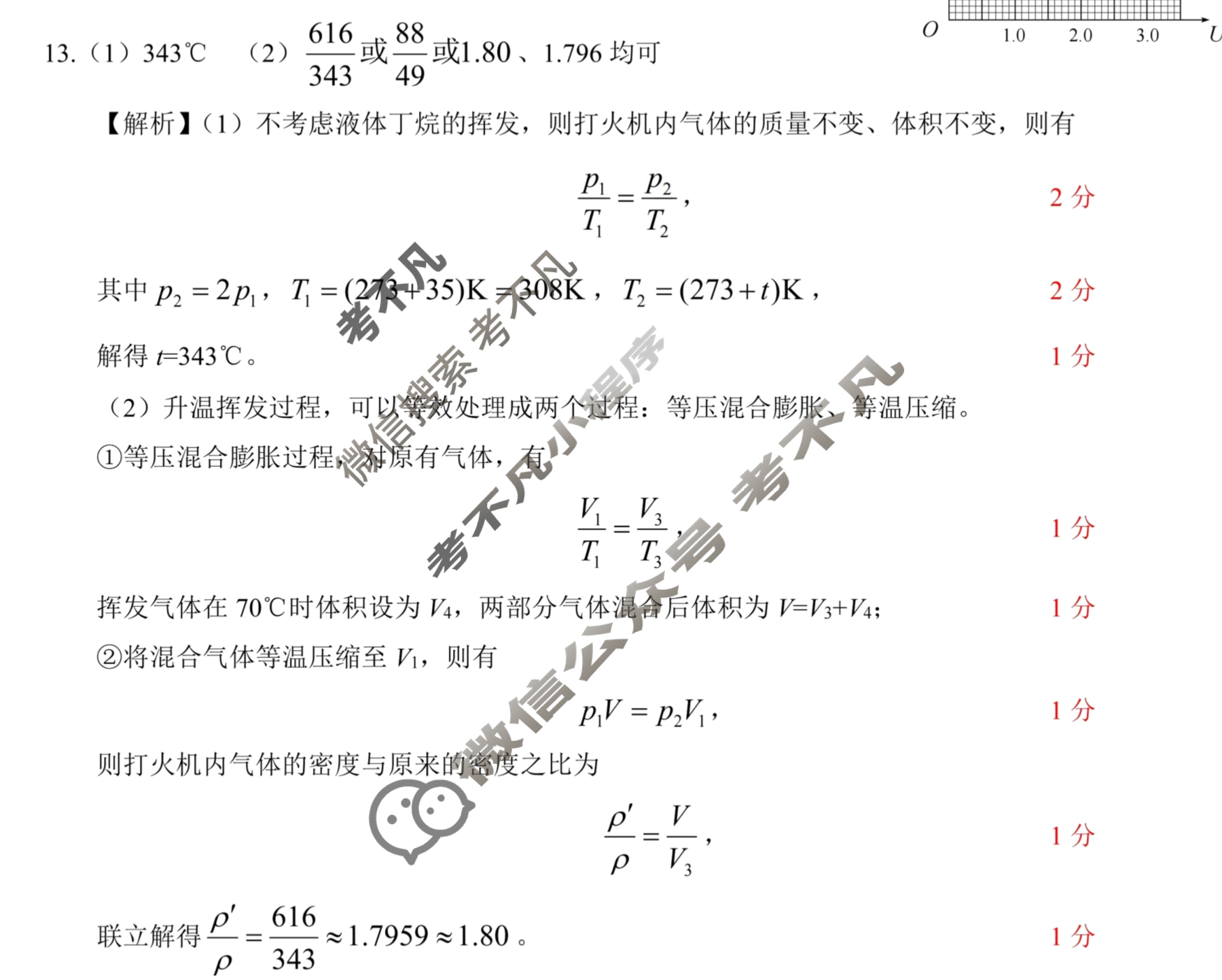 黄石市2026届高三9月起点考试物理答案