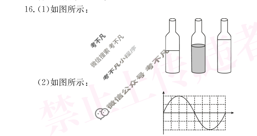 陕西省2025~2026学年度八年级教学素养测评(一)[1L SKB-SX]物理答案