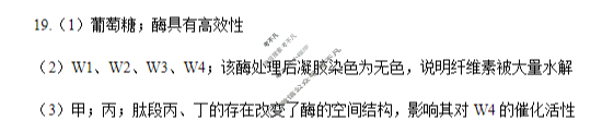 河北省金太阳2025-2026学年高三10月份联考(10.27)生物C1答案 河北省金太阳2025-2026学年高三10月份联考(10.27)生物C1答案