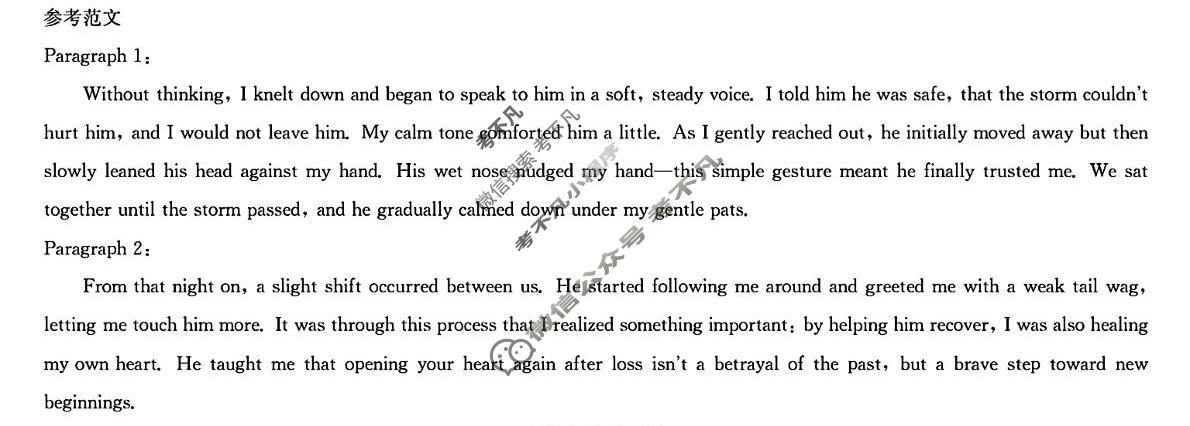 六校联盟2025年11月期中联考·高二试题(11月)英语答案