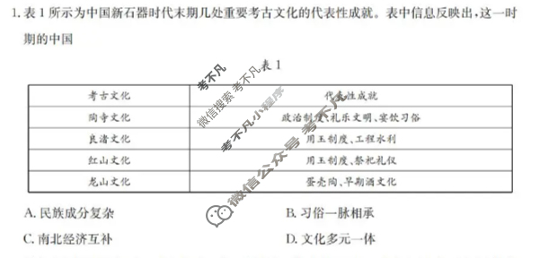 青海省金太阳2026届高三11月联考(11.25)历史试题