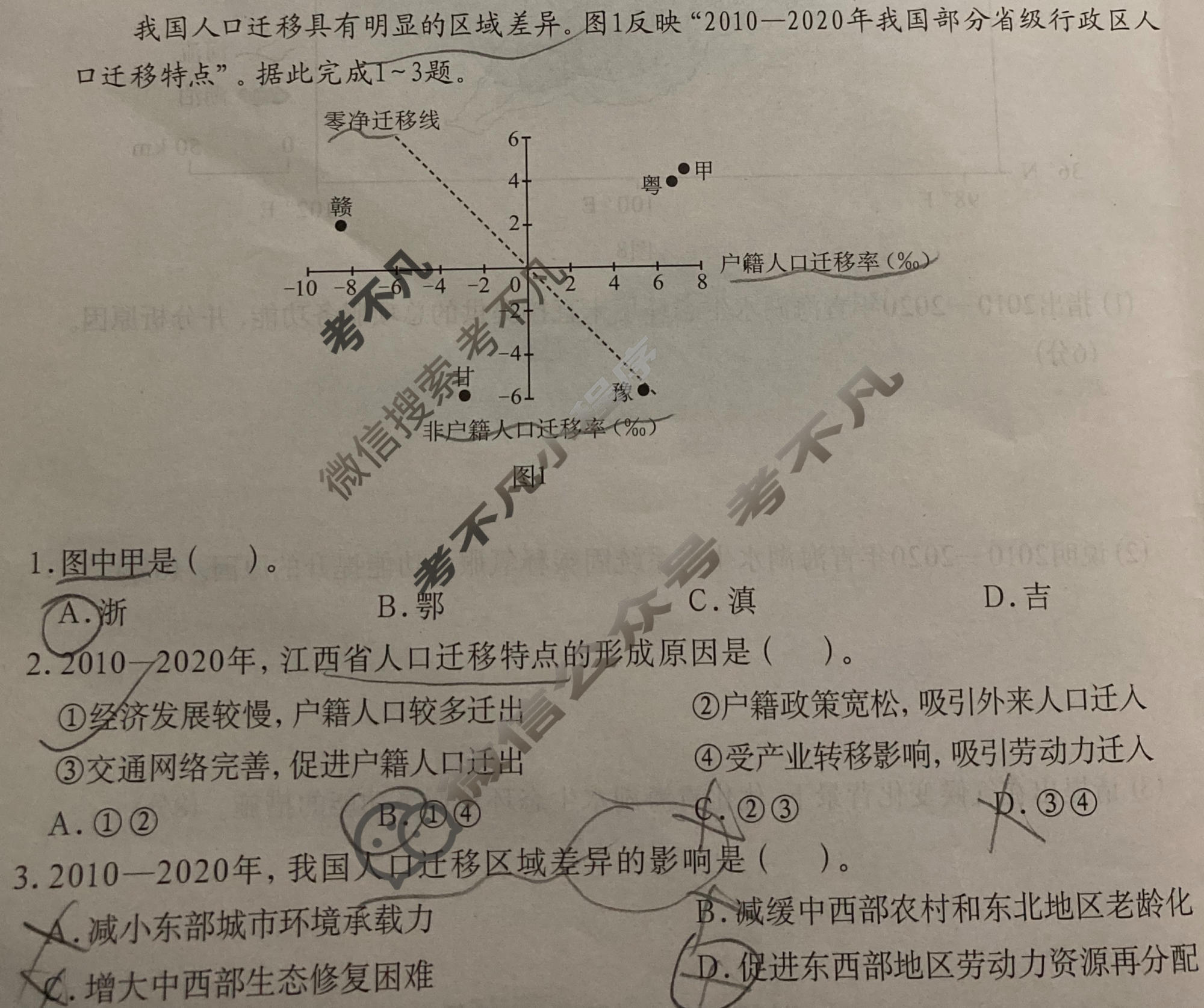 广西名校高考模拟试卷第二次摸底考试[2026广西名校卷]地理试题
